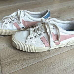 Gola White and Pink Sneakers